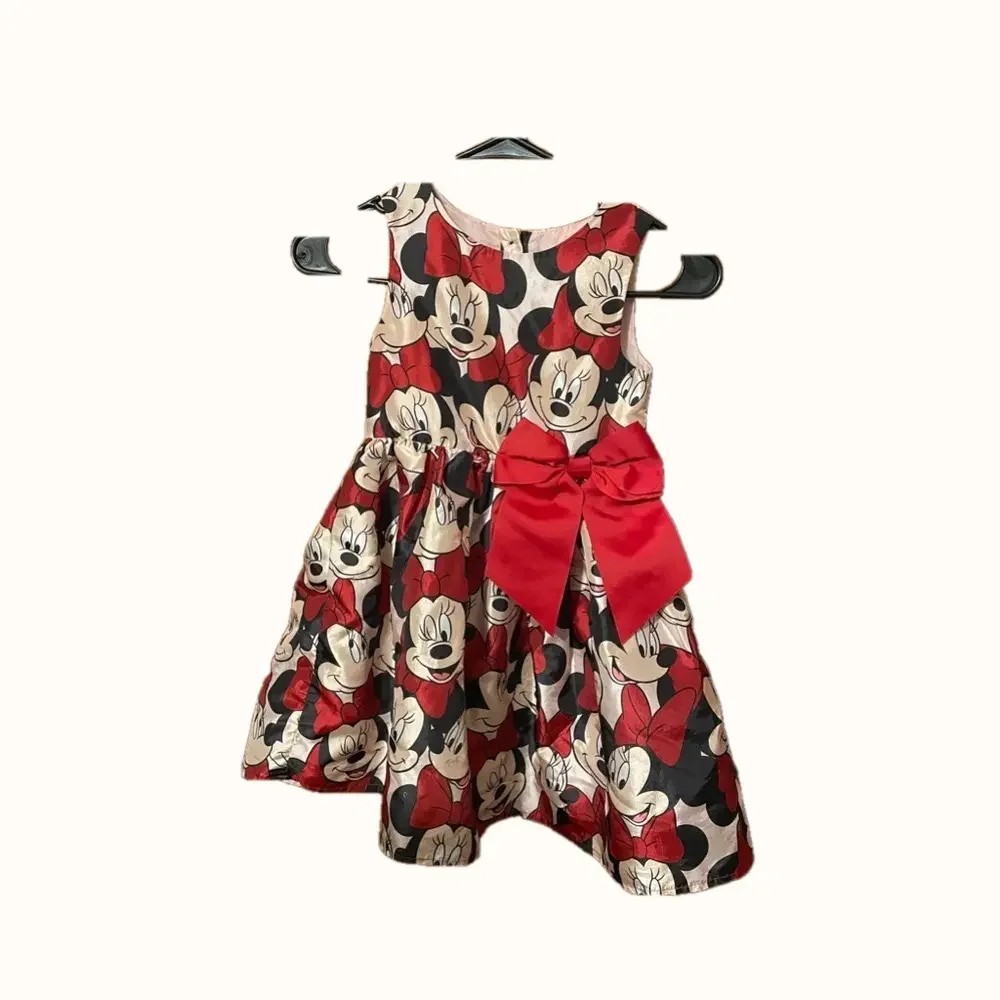 New Without Tags/ Disney Fancy Bow Minnie Mouse Dress *make offers*